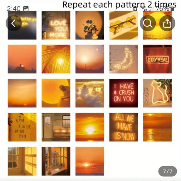 Sunset Sticker Pack - Set of 46 - NWT - Picture 2 of 7